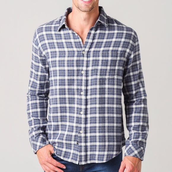 Rails Brushed Lennox Button Down Plaid Shirt NWT - Picture 1 of 9